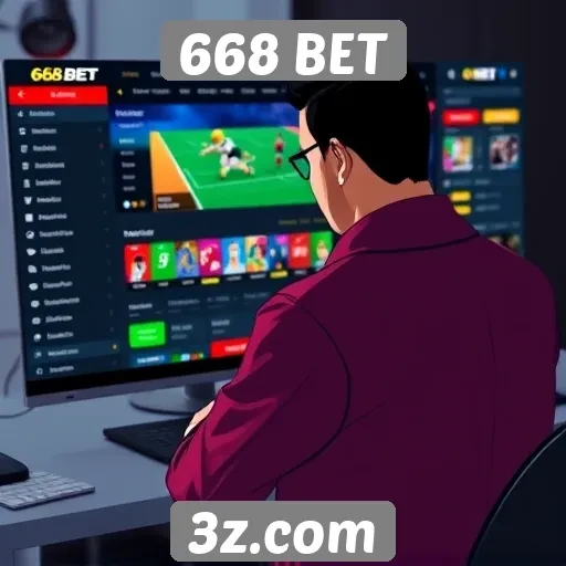 Experiência de usuário no site 668 BET é destacada
